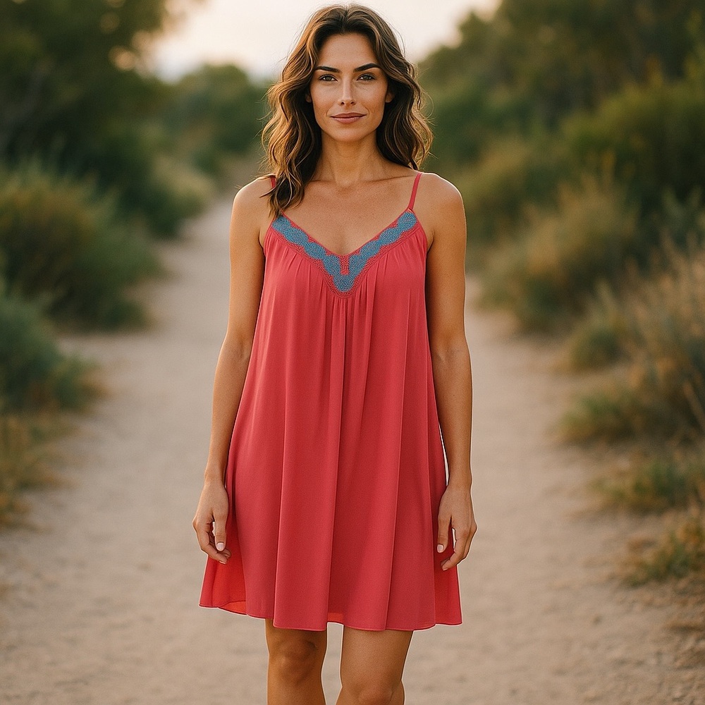 CITY TRIANGLES Shift Dress, Size Large - Picture 9 of 9
